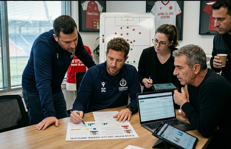 Professional scouting department using Scoutrix